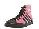 Draven - Duane Peters Hi Top 4-Stripes (Pink/Black) - Men's,Draven,Men's:Men's Athletic:Skate Shoes