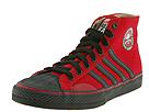 Draven - Duane Peters Hi Top 4-Stripes (Red/Black) - Men's,Draven,Men's:Men's Athletic:Skate Shoes