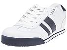 DVS Shoe Company - Milan (White/Navy Leather) - Men's