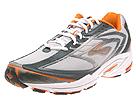 Brooks - Glycerin 3 (White/Charcoal/Cloud Grey/Clementine) - Men's,Brooks,Men's:Men's Athletic:Running Performance:Running - General