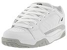 DVS Shoe Company - Stat (White/Grey Leather) - Men's