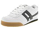 DVS Shoe Company - Dresden (White/Black Leather) - Men's