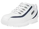 Buy discounted Lugz - Studio (White/Navy Leather) - Men's online.