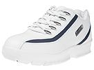 Lugz - Studio (White/Navy Leather) - Men's,Lugz,Men's:Men's Casual:Trendy:Trendy - Retro