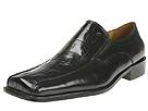 Stacy Adams - Mateo (Black Buffalo With Horned Back Croco Print Leather) - Men's,Stacy Adams,Men's:Men's Dress:Slip On:Slip On - Exotic