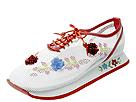 Buy On Your Feet - Fleur (White/Red Mesh) - Women's, On Your Feet online.