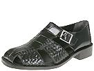 Stacy Adams - Ithaca (Black Buffalo With Croco Print Leather) - Men's,Stacy Adams,Men's:Men's Dress:Dress Sandals