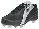 Reebok - Visalia MSL Low (Black/Silver) - Men's,Reebok,Men's:Men's Athletic:Cleats