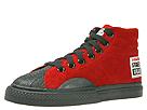 Vision Street Wear - Suede High Top (Red) - Men's,Vision Street Wear,Men's:Men's Athletic:Skate Shoes