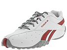 Reebok Classics - Vanta Stripe (White/Crimson Red/Carbon) - Men's,Reebok Classics,Men's:Men's Casual:Trendy:Trendy - Retro