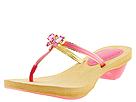 Somethin' Else by Skechers - Quests (Gold/Pink Trim) - Women's,Somethin' Else by Skechers,Women's:Women's Dress:Dress Sandals:Dress Sandals - Backless
