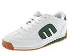 etnies - Lo-Cut II (White/Green/Gum) - Men's,etnies,Men's:Men's Athletic:Skate Shoes