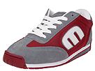 etnies - Lo-Cut II (Red/Grey/White) - Men's,etnies,Men's:Men's Athletic:Skate Shoes