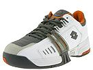 Lotto - Revenge (White/Metal Gun Grey) - Men's,Lotto,Men's:Men's Athletic:Tennis