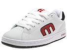 etnies - Callicut (White/Red/Black) - Men's,etnies,Men's:Men's Athletic:Skate Shoes