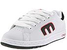 Buy discounted etnies - Callicut (White/Black/Red Action Leather with Nylon &quot;E&quot;) - Men's online.
