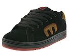 etnies - Callicut (Black/Brown Suede with Cord &quot;E&quot;) - Men's,etnies,Men's:Men's Athletic:Skate Shoes