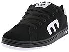 etnies - Callicut (Black/White/Black Synthetic) - Men's,etnies,Men's:Men's Athletic:Skate Shoes