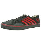 Vision Street Wear - Duane Peters Low Top - Canvas (Black/Red) - Men's,Vision Street Wear,Men's:Men's Athletic:Skate Shoes