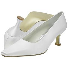 Stuart Weitzman - Fable (White Satin Manolo Likes!  Click!