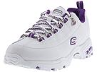 Skechers Kids - Premium-Twiddles (Children/Youth) (White/Purple) - Kids,Skechers Kids,Kids:Girls Collection:Children Girls Collection:Children Girls Athletic:Athletic - Lace Up