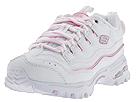 Skechers Kids - Energy 2 - Stellar (Children/Youth) (White/Light Pink) - Kids,Skechers Kids,Kids:Girls Collection:Children Girls Collection:Children Girls Athletic:Athletic - Lace Up
