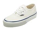 Buy discounted Vans Kids - Authentic (Youth) (White) - Kids online.