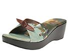 Icon - Long Branch - Mid Heel Wedge with Bow (Green) - Women's,Icon,Women's:Women's Dress:Dress Sandals:Dress Sandals - Backless