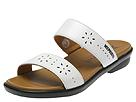 Mephisto - Bronka (White/Black Calf) - Women's,Mephisto,Women's:Women's Dress:Dress Sandals:Dress Sandals - Slides