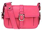 DKNY Handbags - Textured Leather Flap (Pink) - Accessories,DKNY Handbags,Accessories:Handbags:Shoulder