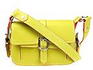 DKNY Handbags - Textured Leather Flap (Yellow) - Accessories,DKNY Handbags,Accessories:Handbags:Shoulder