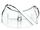 DKNY Handbags - Textured Leather Hobo (White) - Accessories,DKNY Handbags,Accessories:Handbags:Hobo