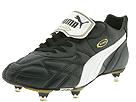 PUMA - King Pro SG (Black/White/Gold) - Men's,PUMA,Men's:Men's Athletic:Cleats