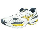 Buy discounted Mizuno Running - Wave Nirvana (White/Sunflower/Navy) - Men's online.