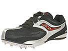 Saucony - Velocity Spike Sprint (Black/Silver/Red) - Women's,Saucony,Women's:Women's Athletic:Running Performance:Running - General