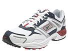 Reebok - Premier Cushioning II DMX (White/Navy/Flash Red/Silver) - Men's,Reebok,Men's:Men's Athletic:Removable Insoles