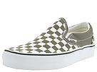Vans - Classic Slip-On W (Grey/True White Checkerboard) - Women's