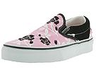 Vans - Classic Slip-On W (Black/Prism Pink/White Black Rosy) - Women's