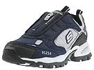 Skechers Kids - Vigor (Children/Youth) (Navy/Silver) - Kids,Skechers Kids,Kids:Boys Collection:Children Boys Collection:Children Boys Athletic:Athletic - Lace Up