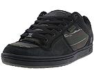 etnies - Arto "E" Collection (Black/Camo Brushed Full Grain Leather with Nylon) - Men's