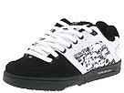 Circa - Lopez 805 (White/Black Skulls) - Men's,Circa,Men's:Men's Athletic:Skate Shoes