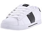 Osiris - Serve (White/Black Action Leather) - Men's