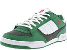 Osiris - Alter (Green/White/Black Action Leather/Pebble Leather) - Men's