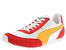 PUMA - Maya (White/Ribbon Red/Radiant Yellow) - Women's,PUMA,Women's:Women's Athletic:Classic