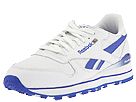 Buy discounted Reebok Classics - Classic Leather Wave (White/Royal) - Men's online.