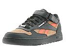 Reebok Classics - CL Leather BB Low Strap Industrial (Black/Crazy Horse/White) - Men's