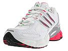 adidas Running - a3 Cushion W (White/Flamingo/Metallic Silver/Vivid Green) - Women's,adidas Running,Women's:Women's Athletic:Athletic