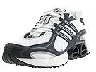 adidas Running - a3 Transfer (White/Dark Navy/Metallic Silver) - Men's,adidas Running,Men's:Men's Athletic:Running Performance:Running - General