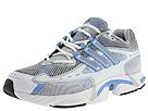 adidas Running - Ozweego Millennium W (White/Aura Blue/Light Silver Metallic/Blue/Light Blue/Black) - Women's,adidas Running,Women's:Women's Athletic:Athletic