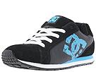 DCSHOECOUSA - Court Sport W (Black/Turquoise) - Women's,DCSHOECOUSA,Women's:Women's Casual:Retro